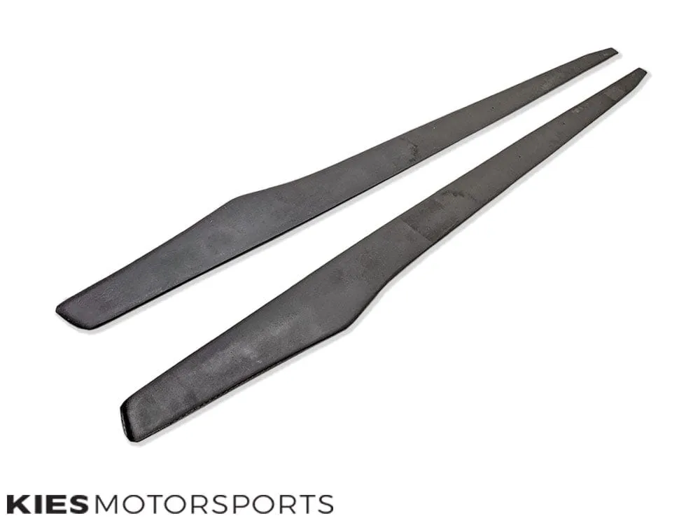 2019-2024 BMW 3 Series (G20) Type V-Type Carbon Fiber Side Skirt Extensions