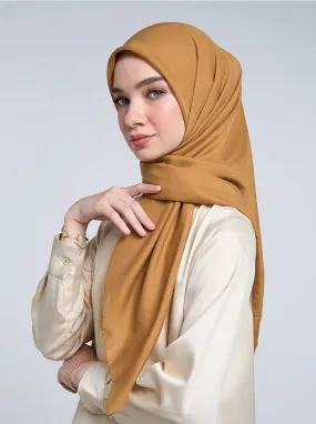 AIRY VOILE SCARF PLAIN HARVEST GOLD