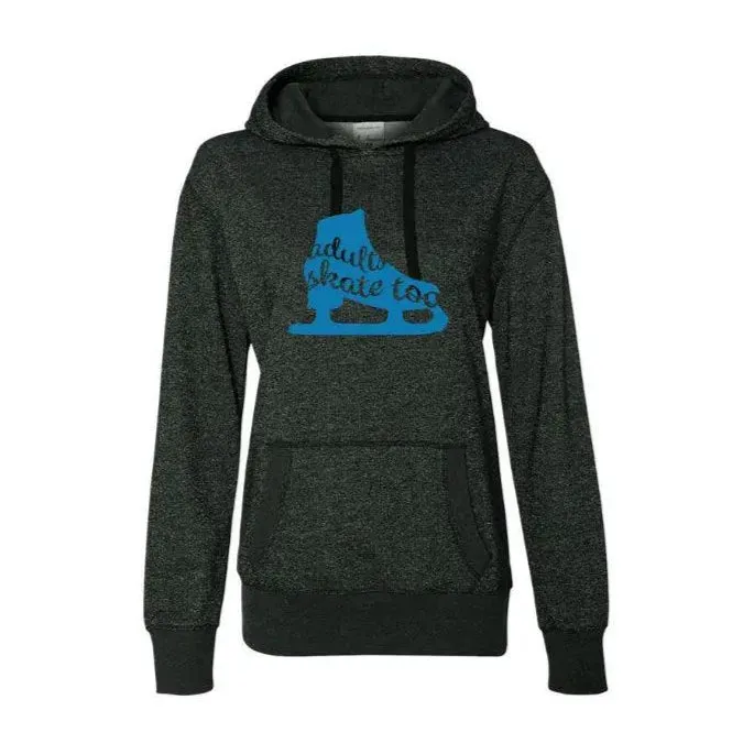 AST Skate Silhouette Women's Glitter Hoodie