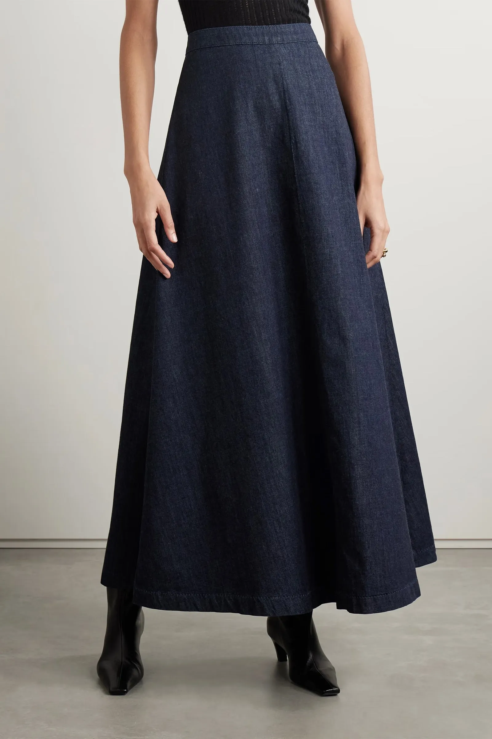 Astrid Denim Maxi Skirt