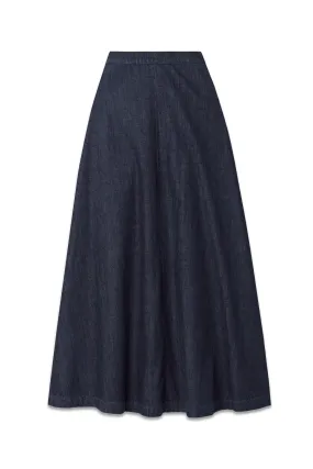 Astrid Denim Maxi Skirt