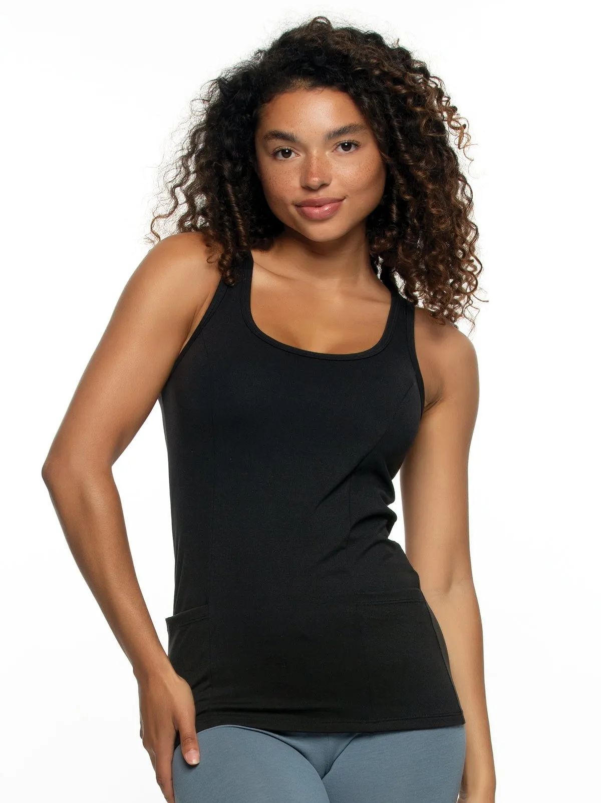 Athletic Pocket Tank Top