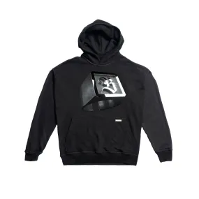 B Insignia Ring Oversized Hoodie