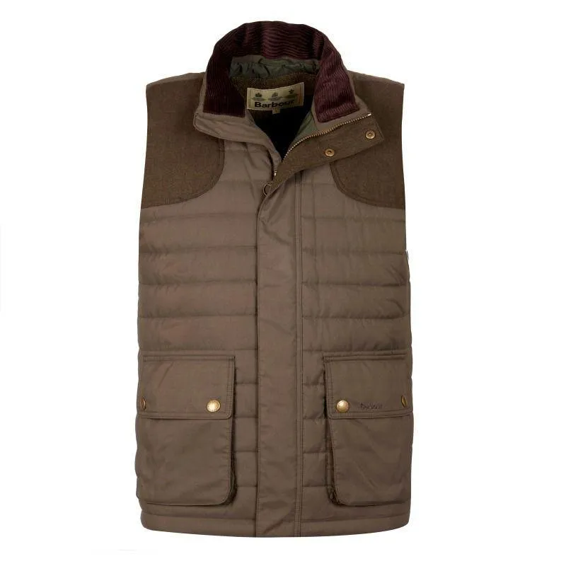 Barbour Bradford Mens Gilet - Forest