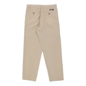 Benzene Chinos - 31W 29L Beige Cotton