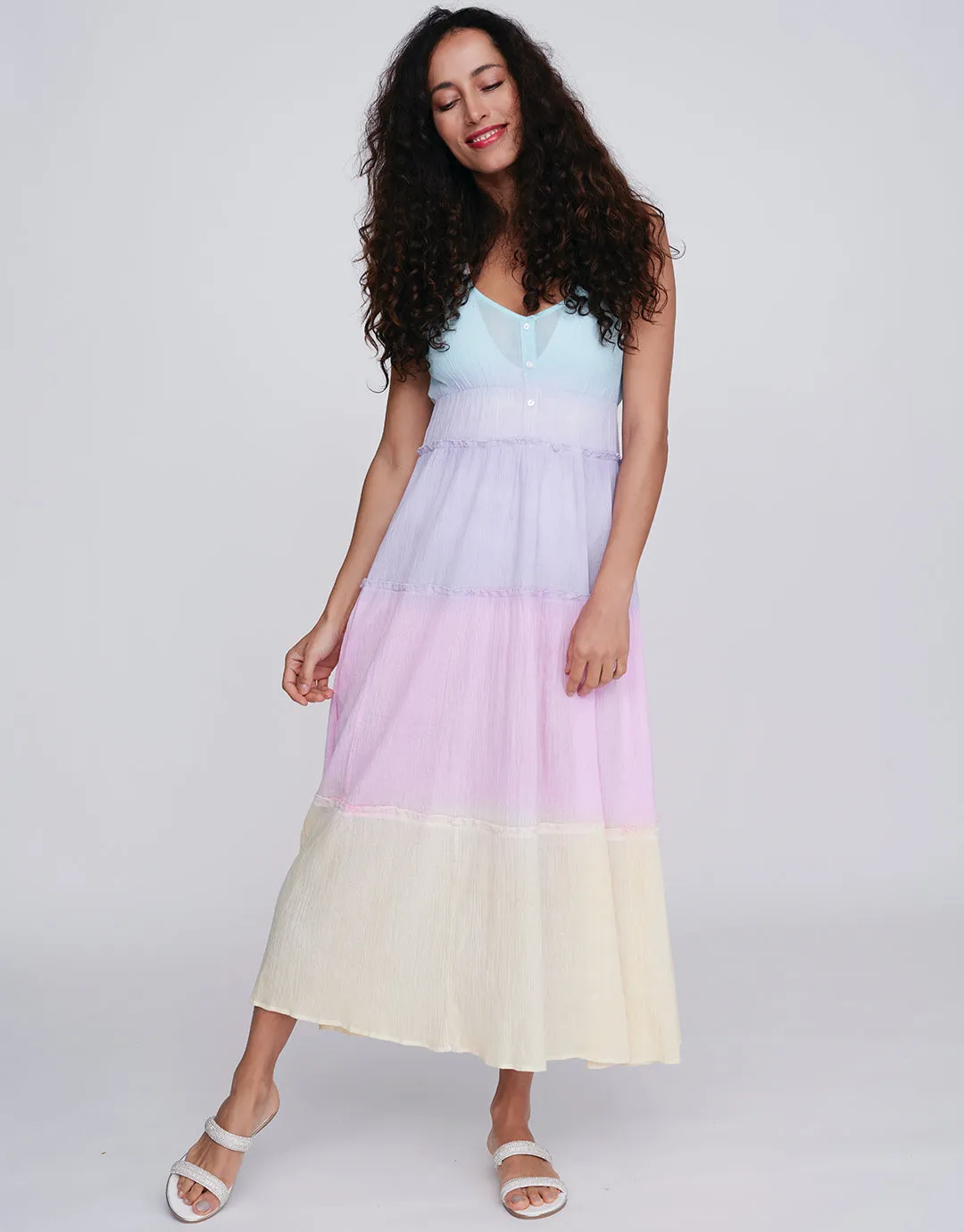 Biarritz Maxi Dress - Pastels