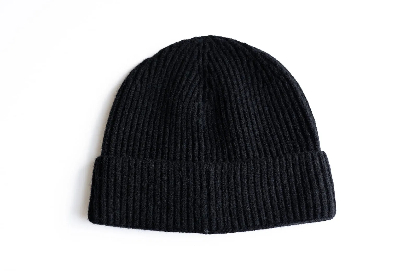 Black Terry Football Beanie