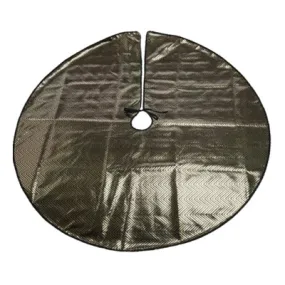 Black Zigzag Tree Skirt 95cm