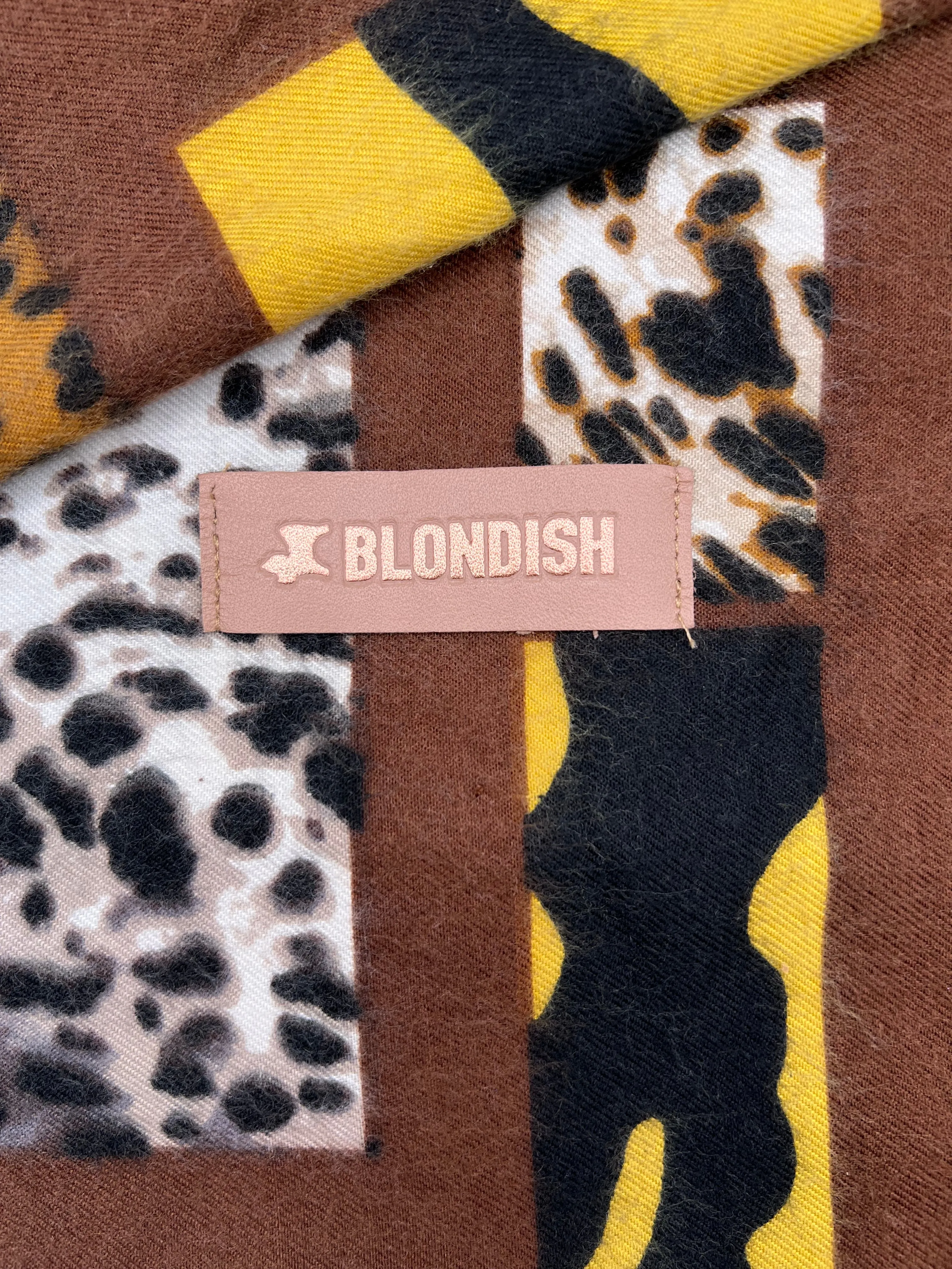 Blondish Scarf Safari Yellow for Women