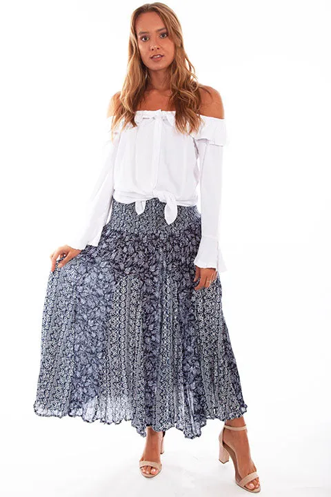 Blue Cantina Skirt at Bourbon Cowgirl