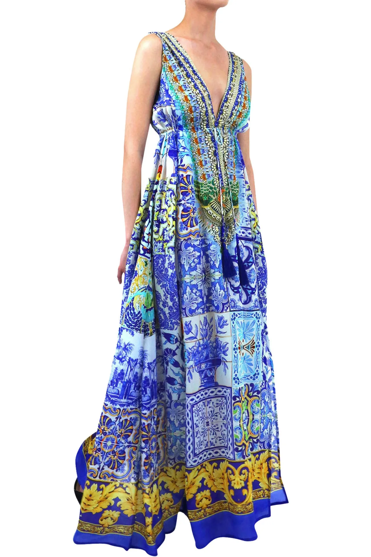 Blue Wedding Guest Dresses