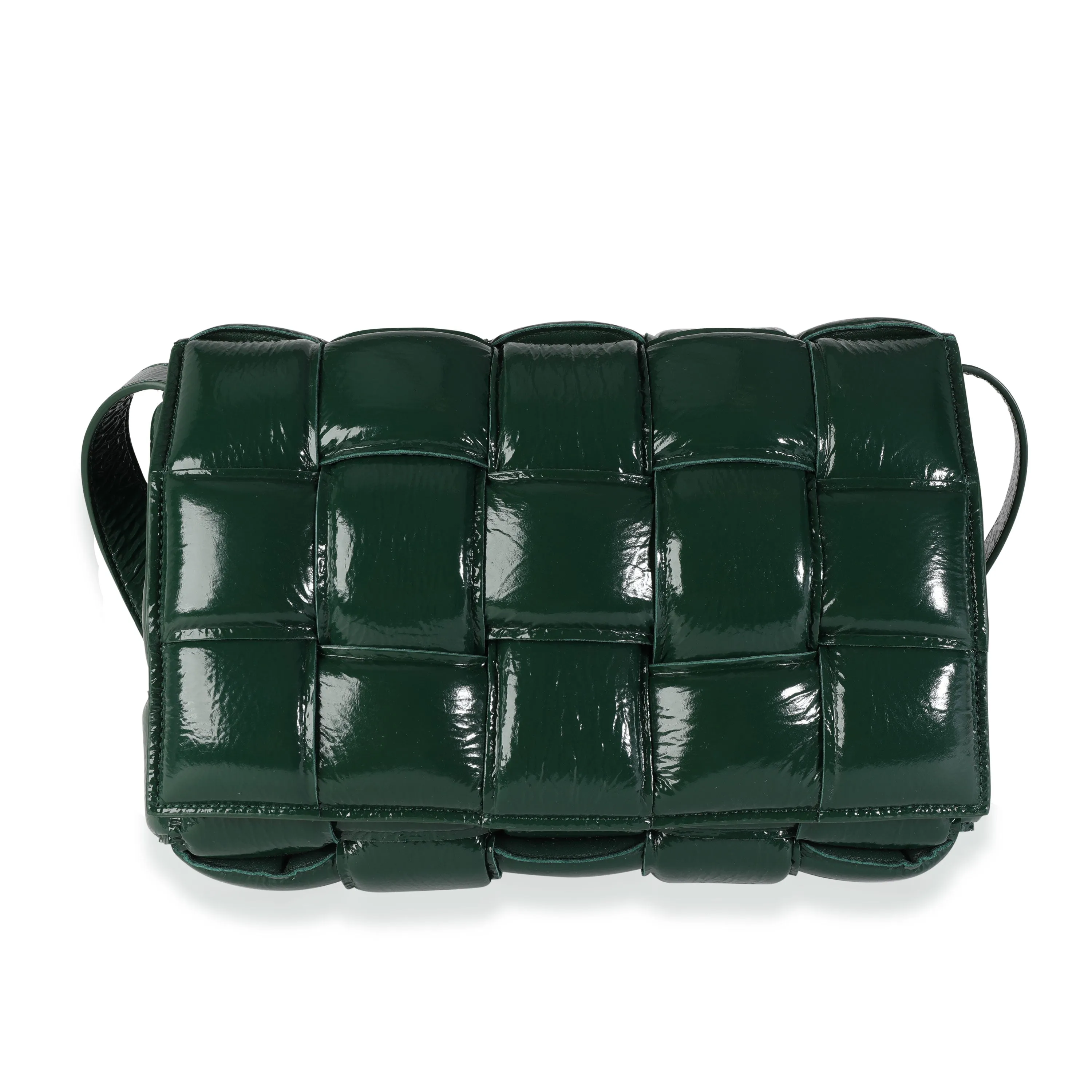 Bottega Veneta Raintree Maxi Intrecciato Leather Padded Cassette Bag