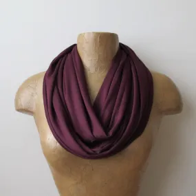 BUGUNDY Infinity Scarf