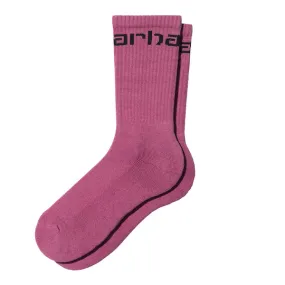 Carhartt WIP Socks - Dusty Rose / Sycamore Tree