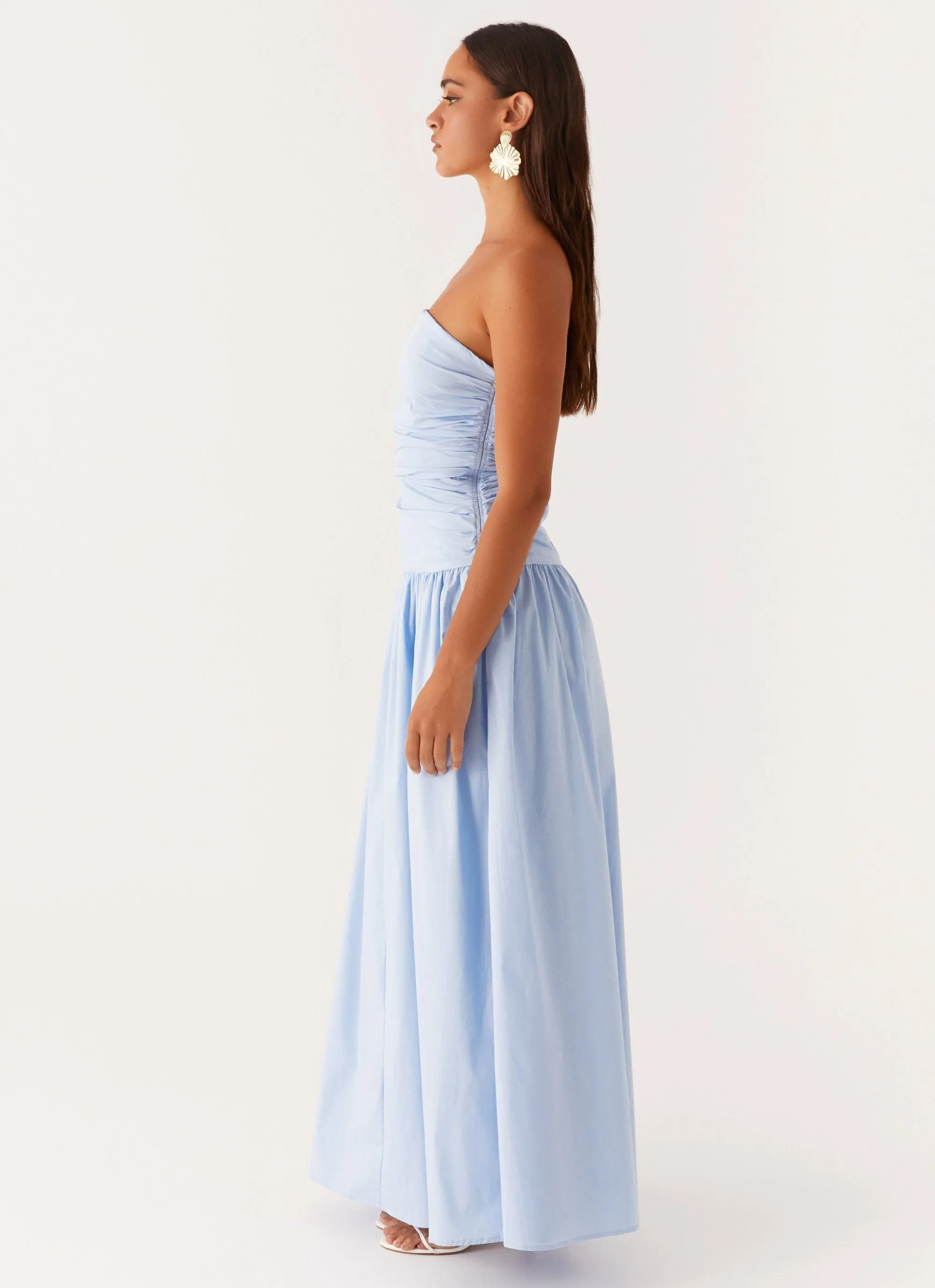 Carmel Maxi Dress - Blue