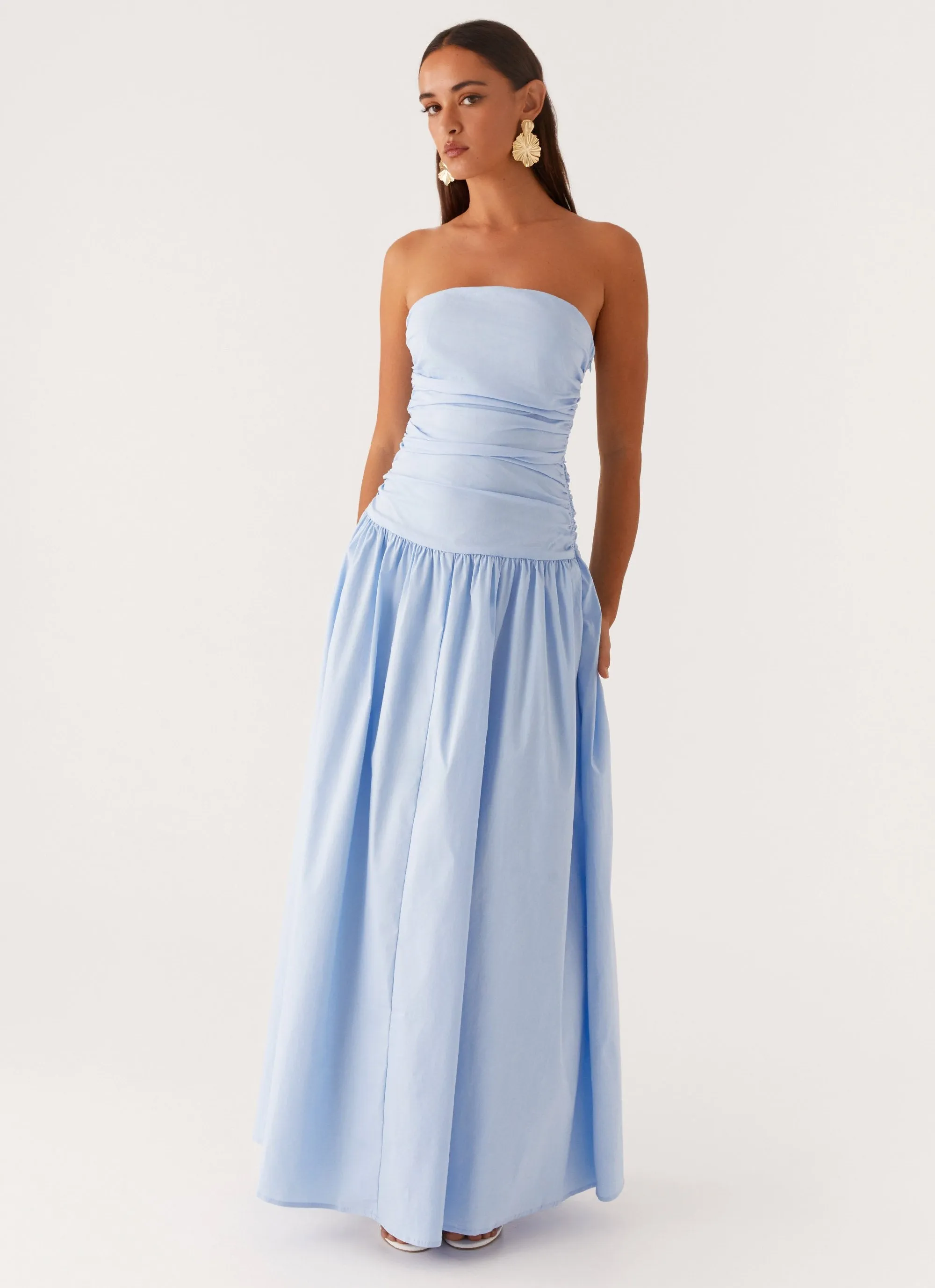 Carmel Maxi Dress - Blue