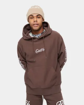 Carre Volle Hoodie Dark Brown