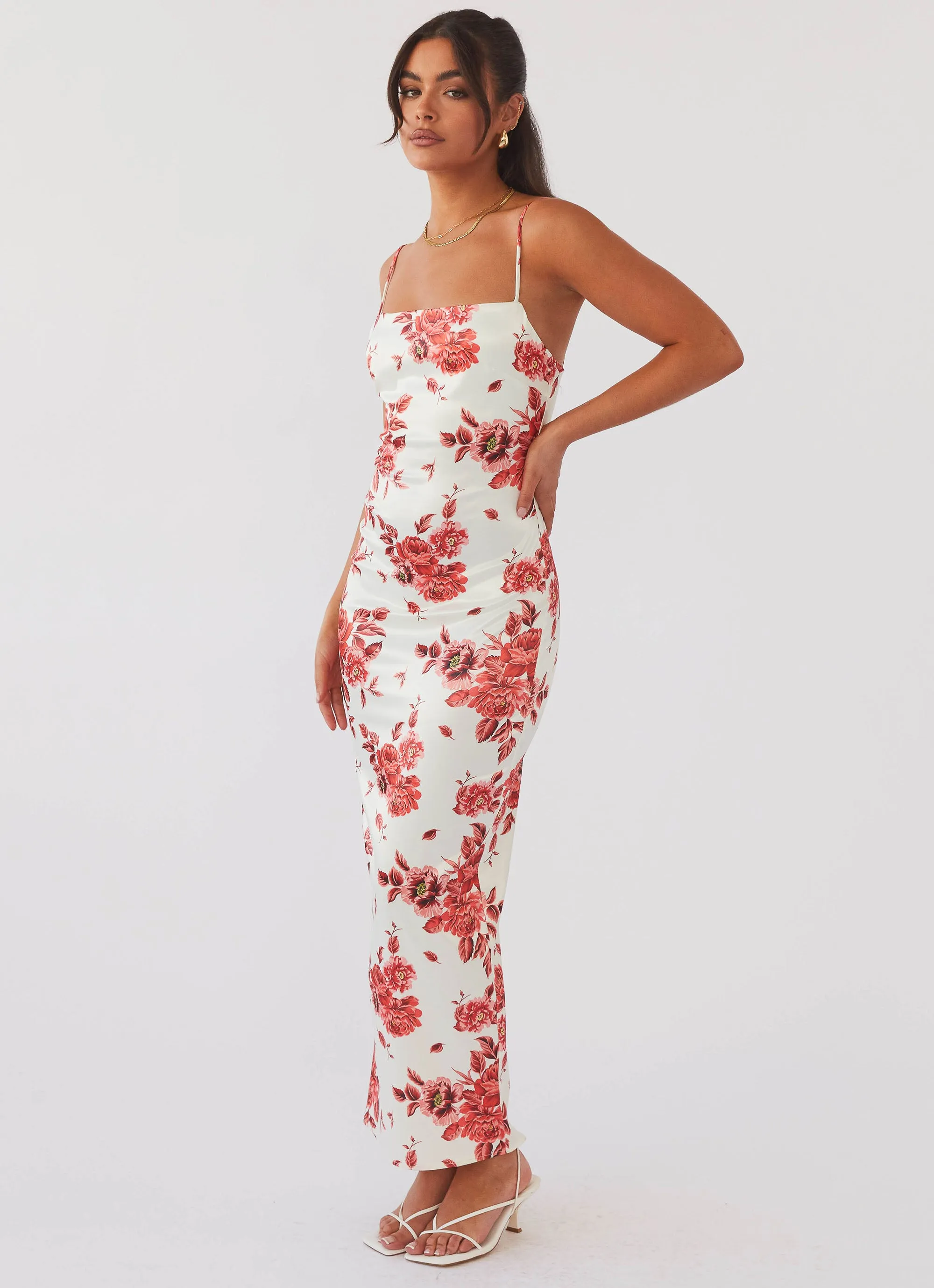 Catalina Muse Maxi Dress - Rosa Floria