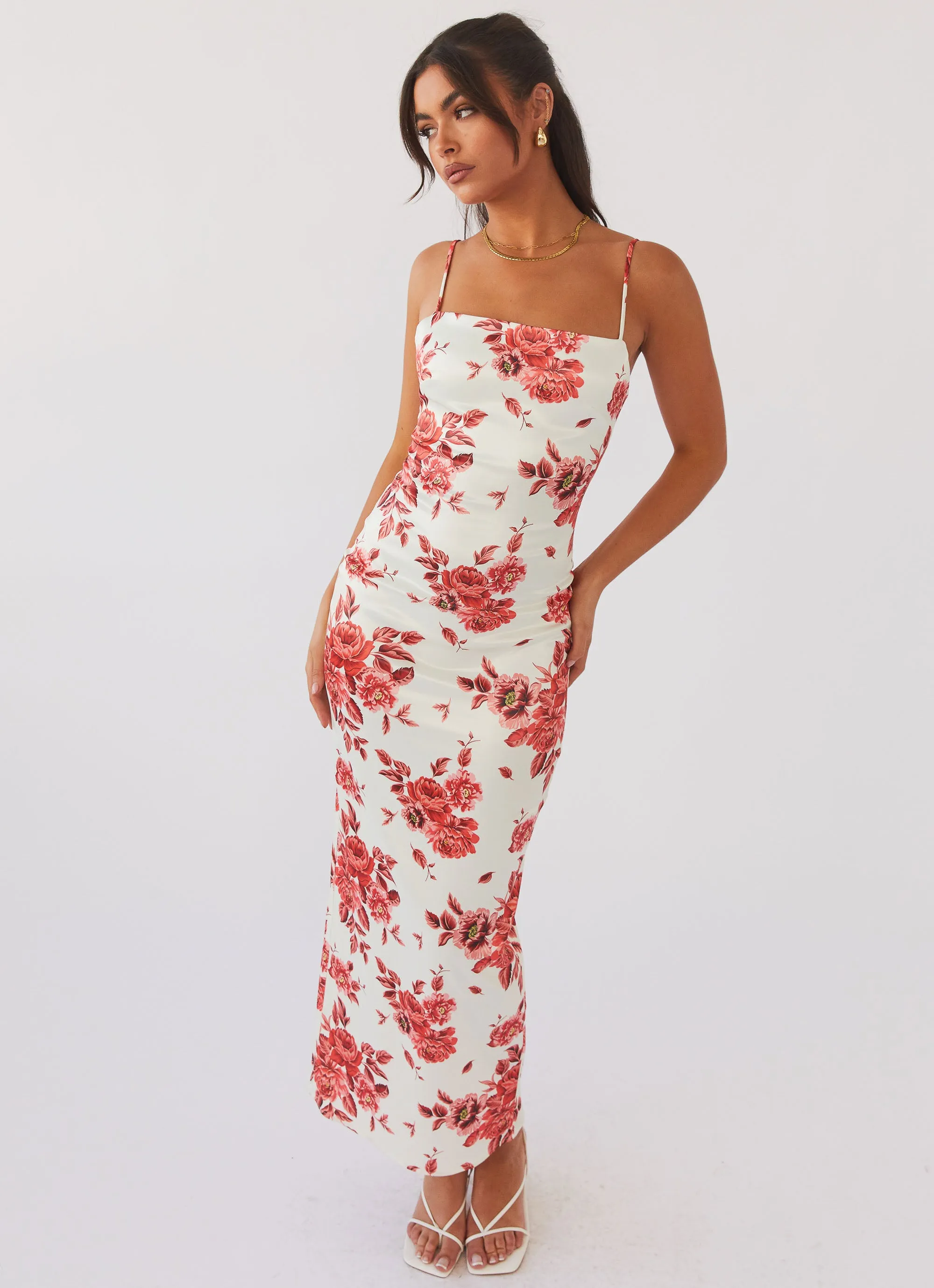 Catalina Muse Maxi Dress - Rosa Floria