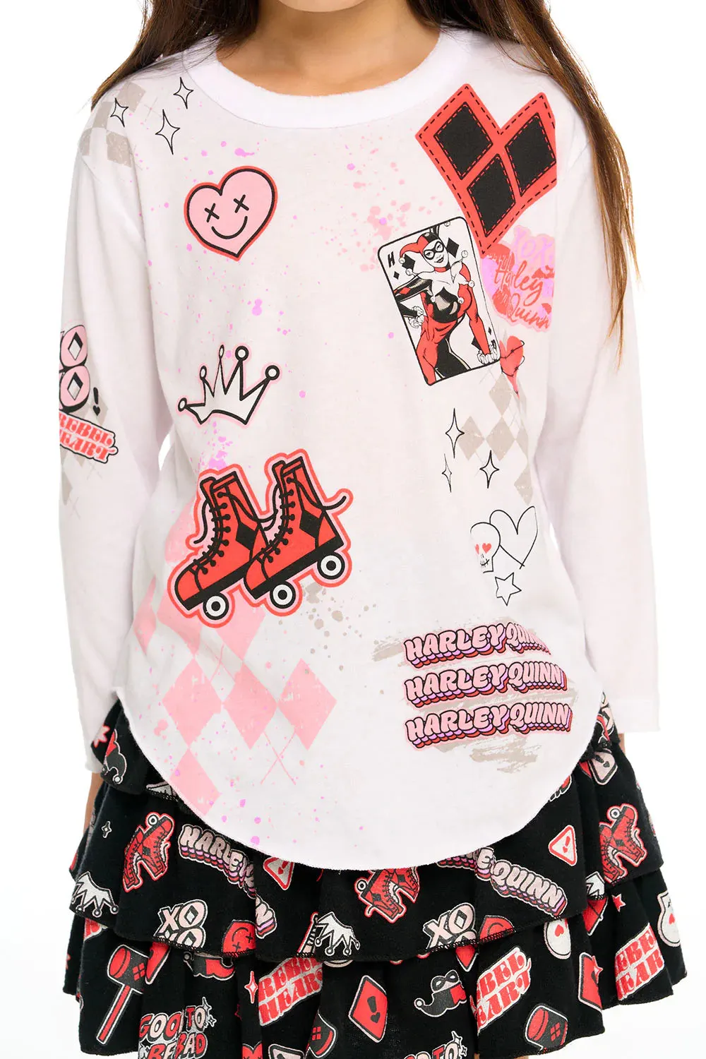 Chaser Harley Quinn Mash Up L/S Tee