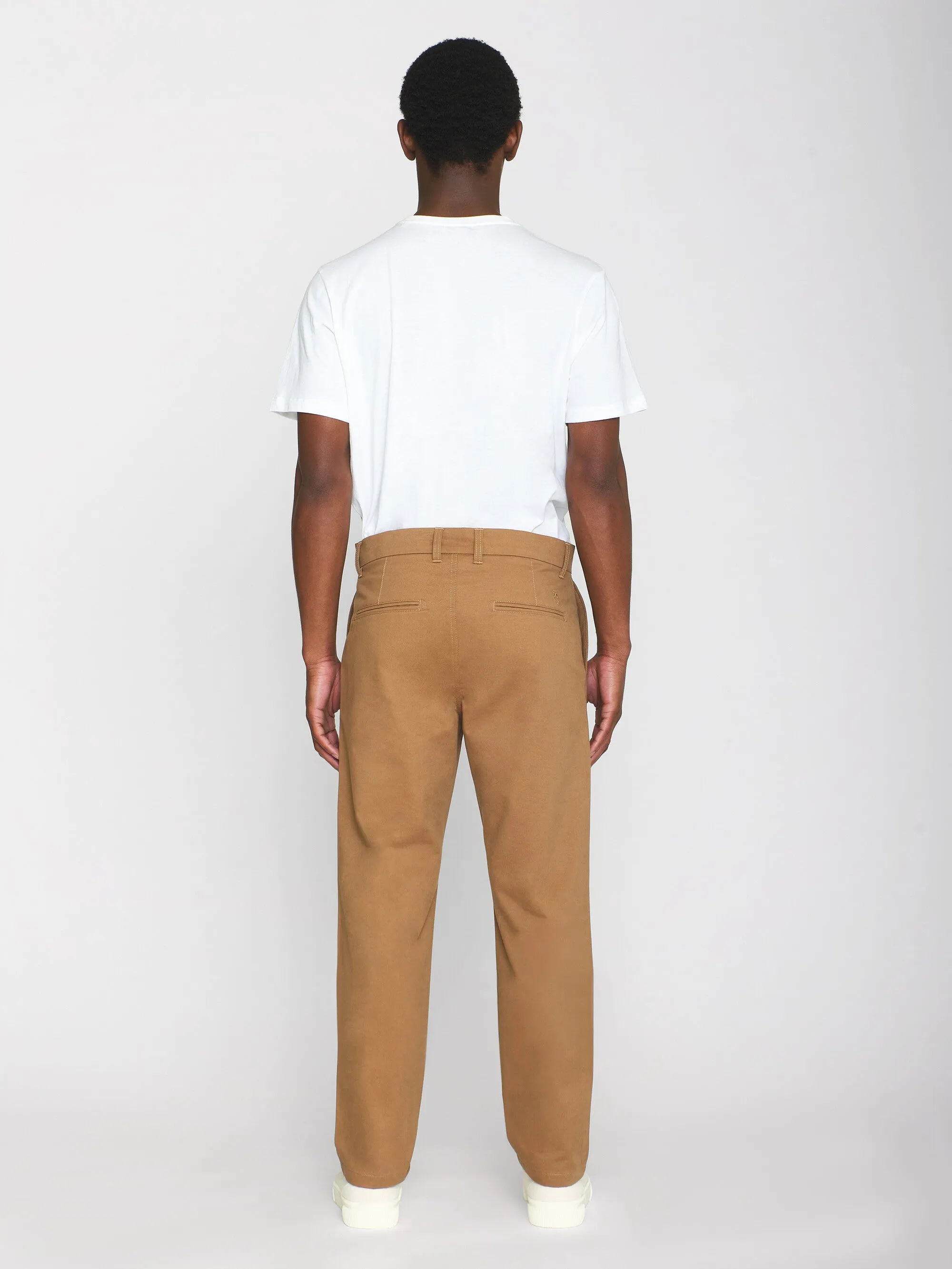 CHUCK regular twill chino pants - Tuffet