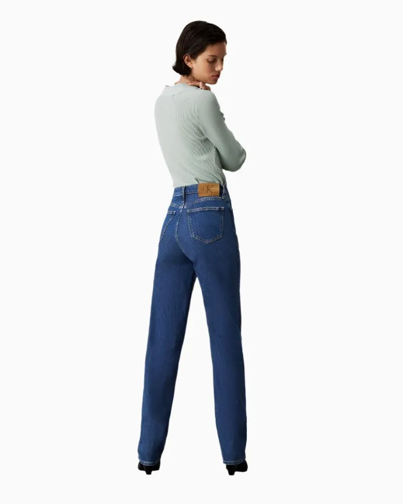 CK Jeans - High Rise Straight Jeans