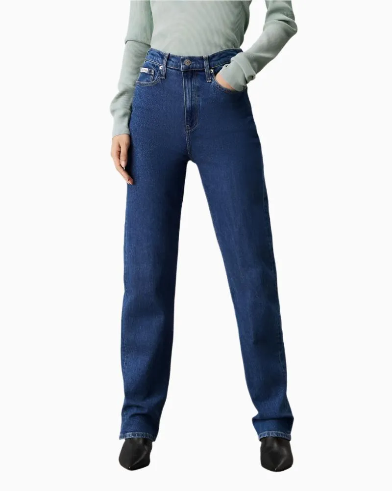 CK Jeans - High Rise Straight Jeans