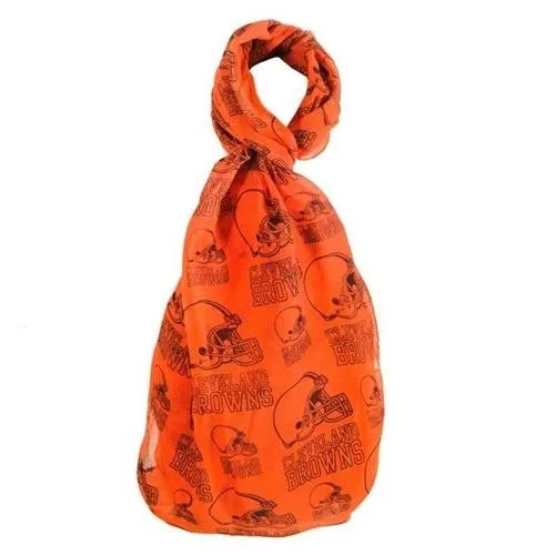 Cleveland Browns NFL Team Logo Womens Infinity Scarf