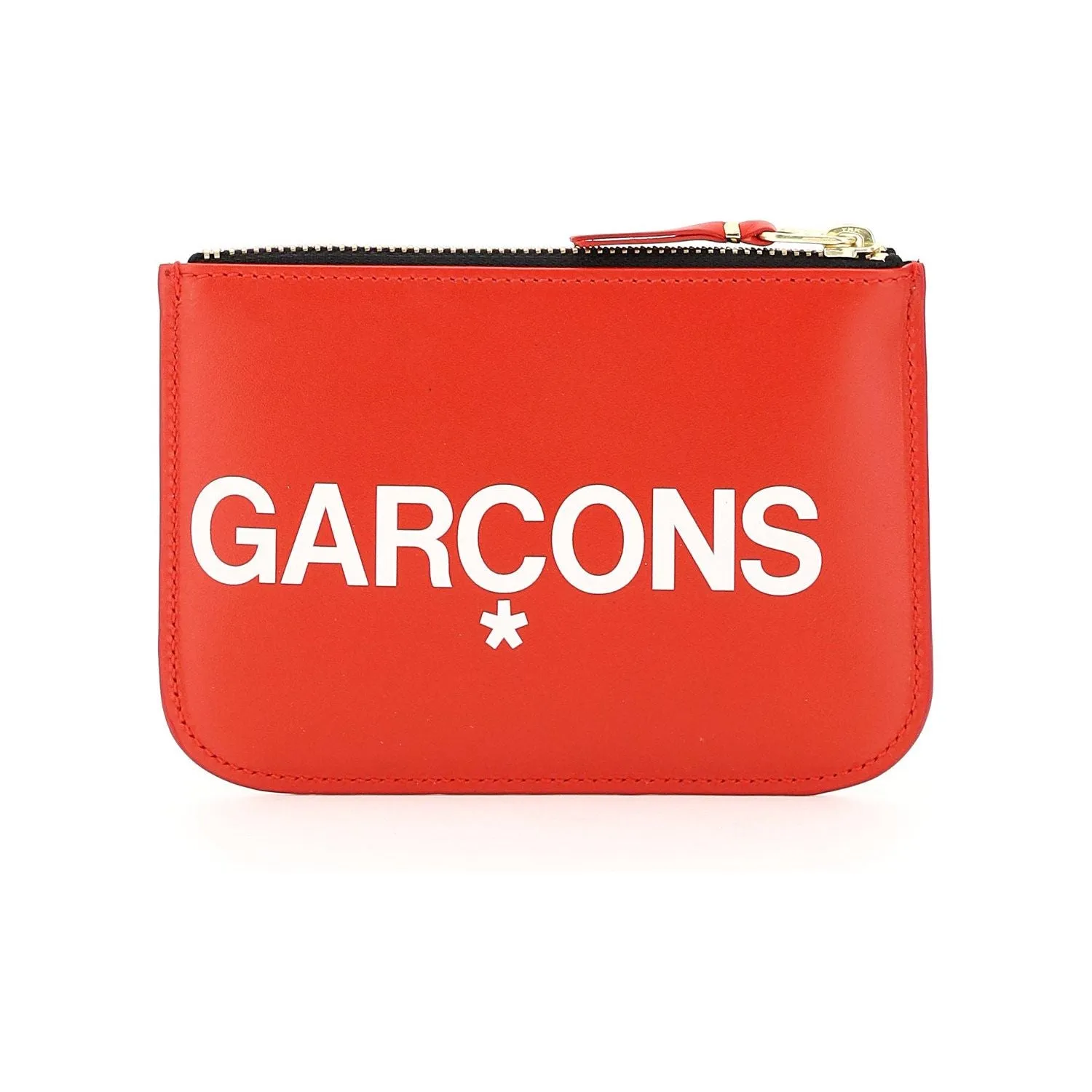 Comme Des Garcons Wallet huge logo pouch