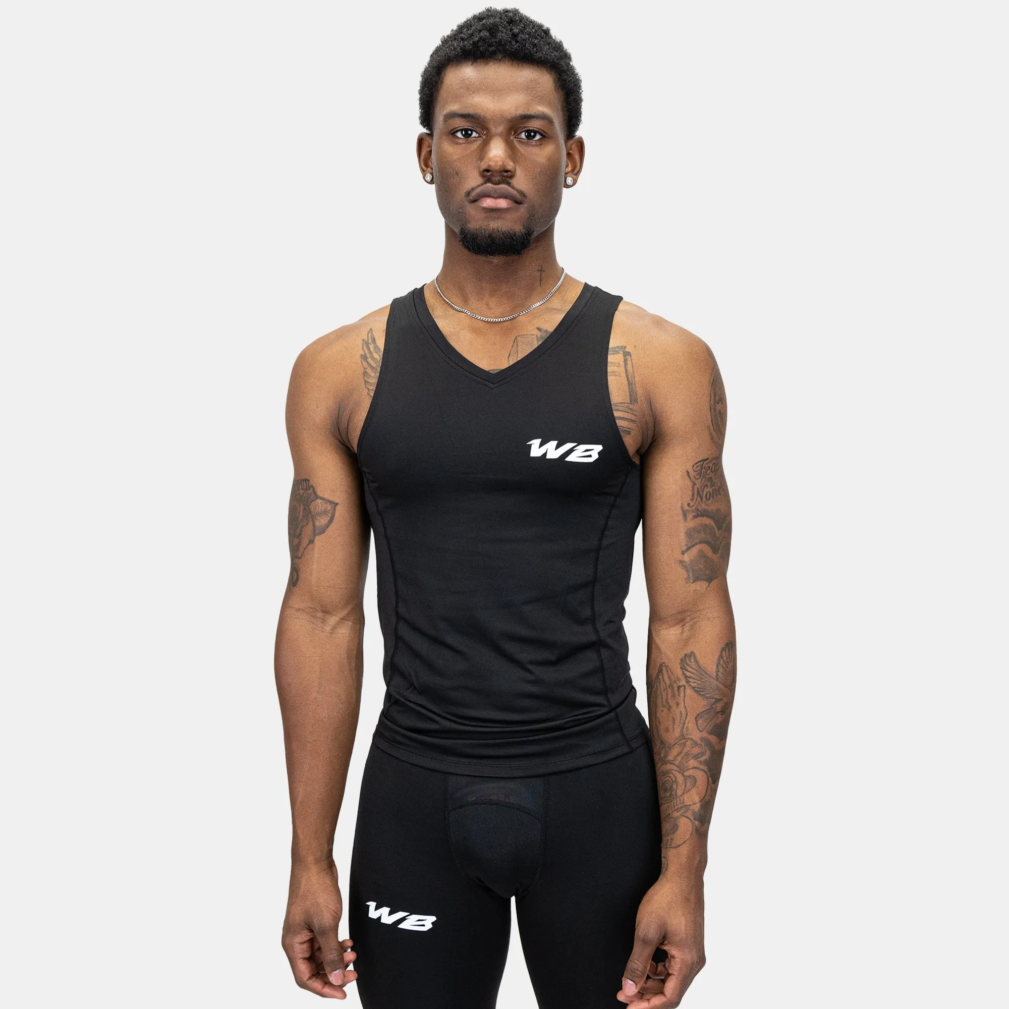 COMPRESSION TANK TOP V2 (BLACK)