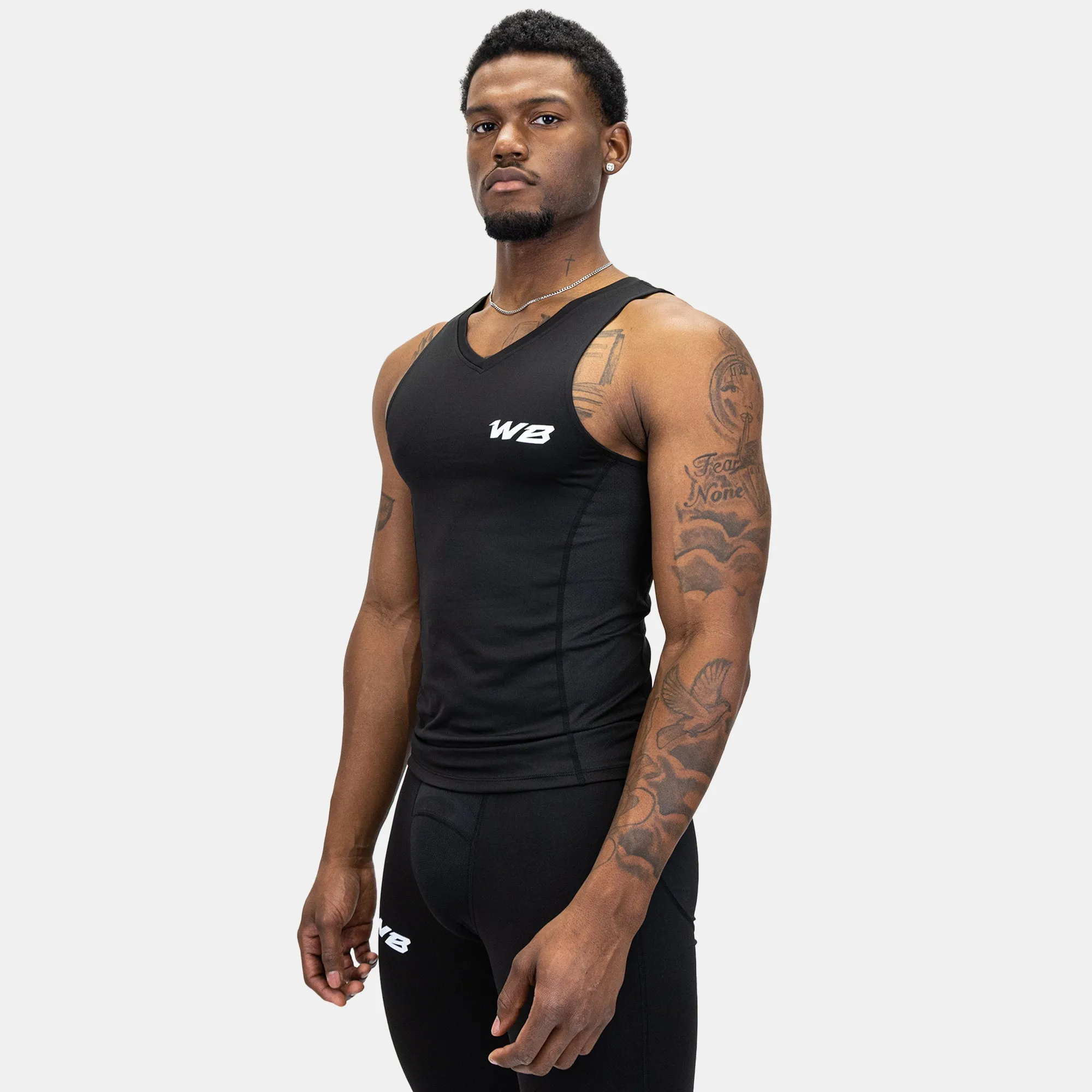 COMPRESSION TANK TOP V2 (BLACK)