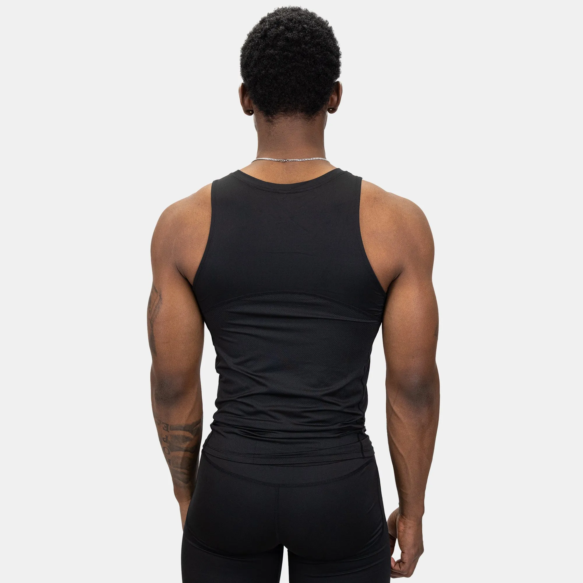 COMPRESSION TANK TOP V2 (BLACK)