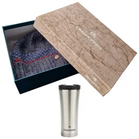 Craghoppers Ortier Beanie Hat & Insulated Tumbler Gift Set