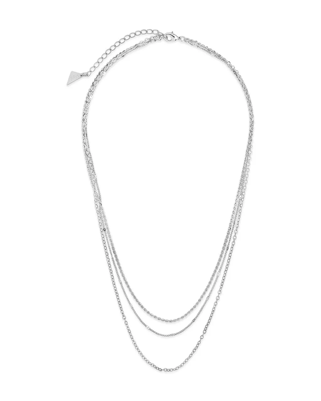 Dainty Three Layer Chain Necklace