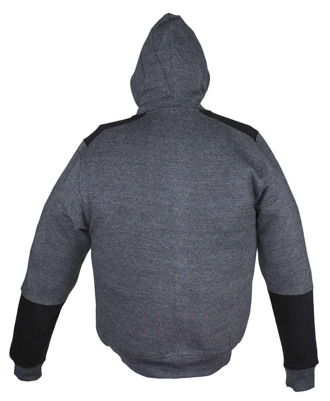 Dark Gray/Black Zippered Hoodie