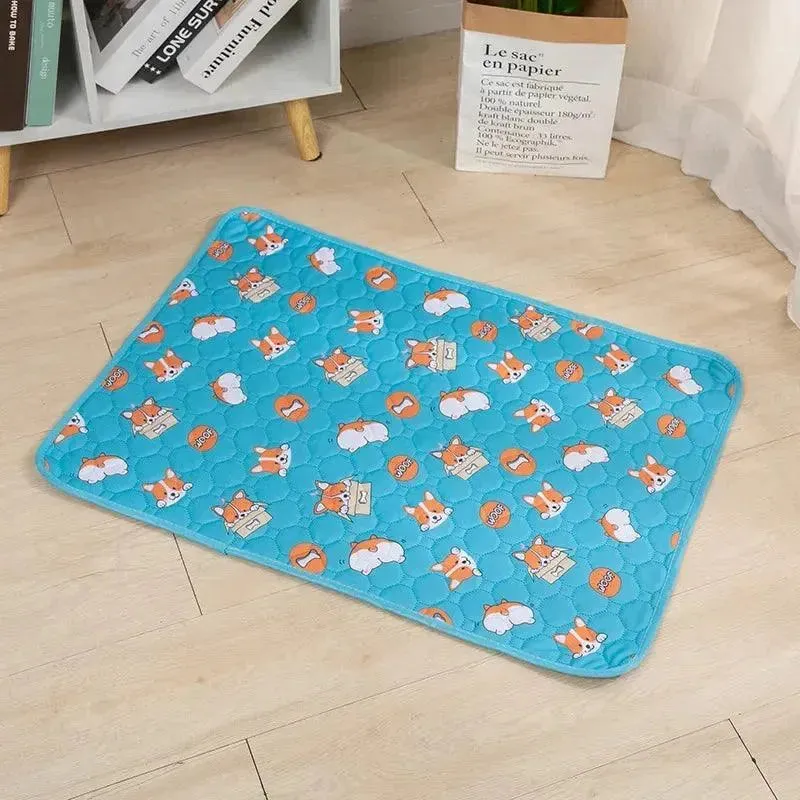 Dog Urine Pads Washable Reusable Anti Slip Pet Pee Pad Puppy Training Pad Pet Bed  for Car Seat Cover Pet Supplies