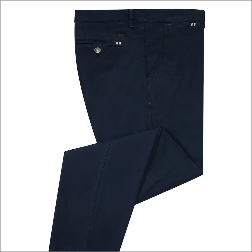 Douglas Preston Navy Blue Chinos^