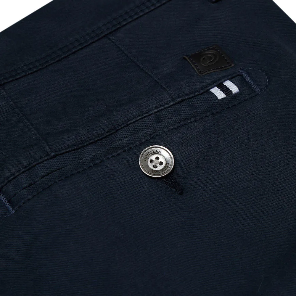 Douglas Preston Navy Blue Chinos^