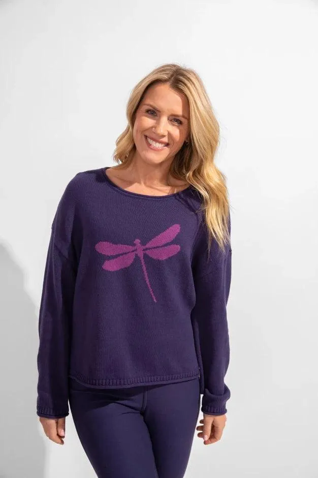 Dragonfly Pullover Sweater by Escape by Habitat