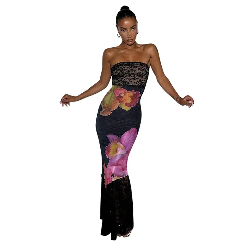 Elegant Stylish Chic Feminine Alluring Captivating Sensational Maxi Dress