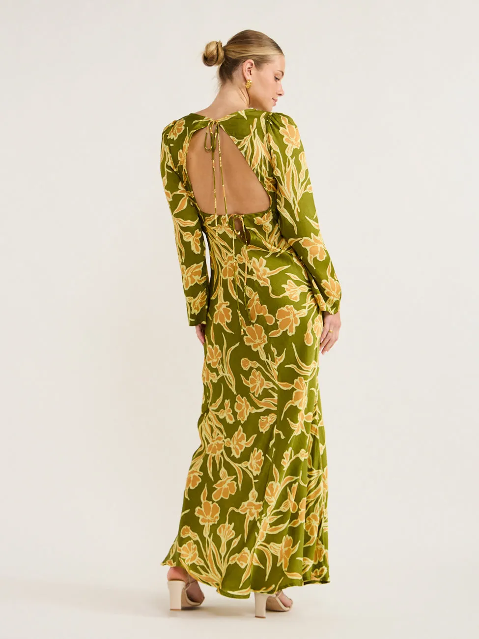 Faithfull the Brand Da Cova Maxi Dress in Faro Floral