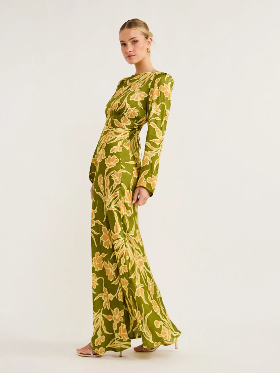 Faithfull the Brand Da Cova Maxi Dress in Faro Floral