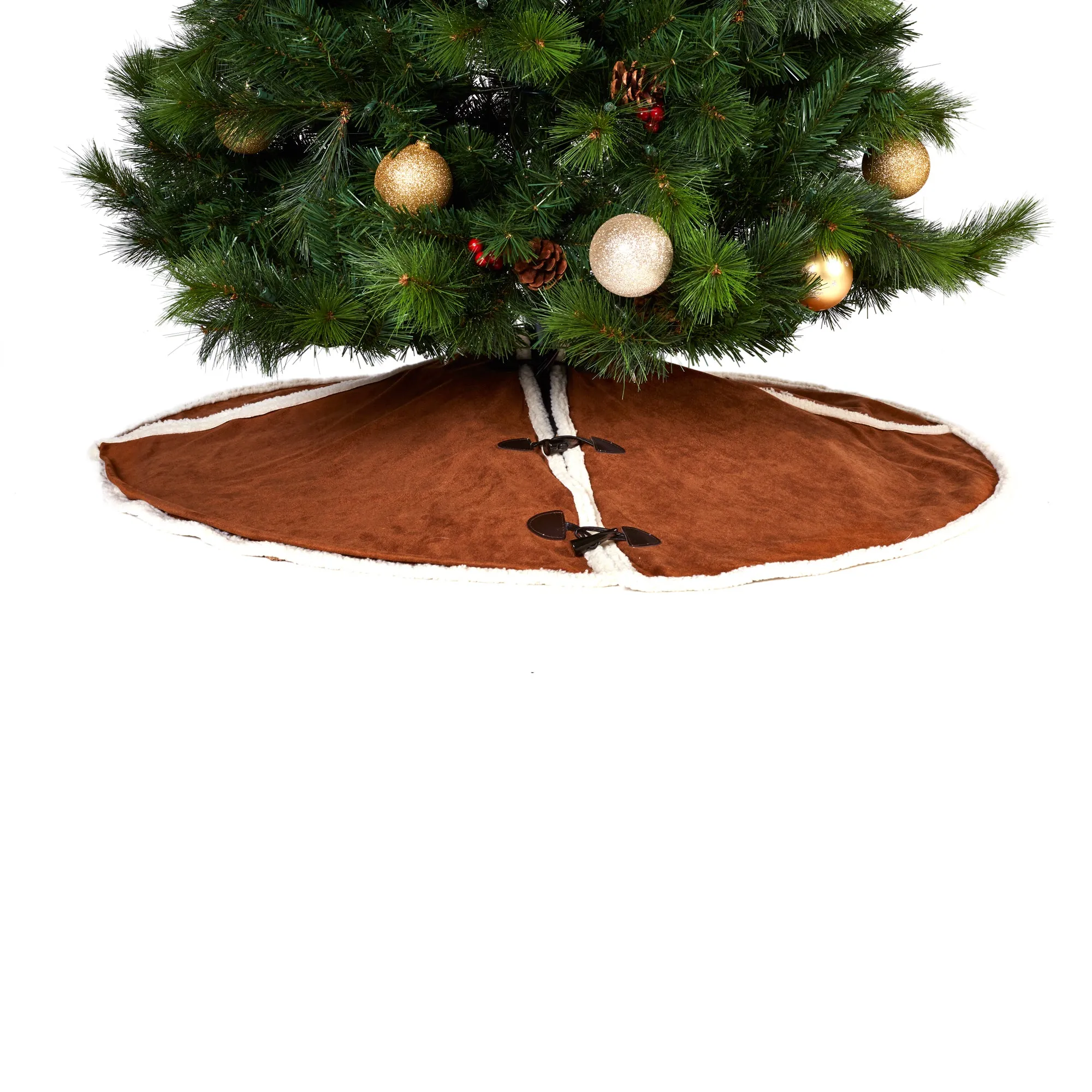 Faux Shearling Tree Skirt - 60"