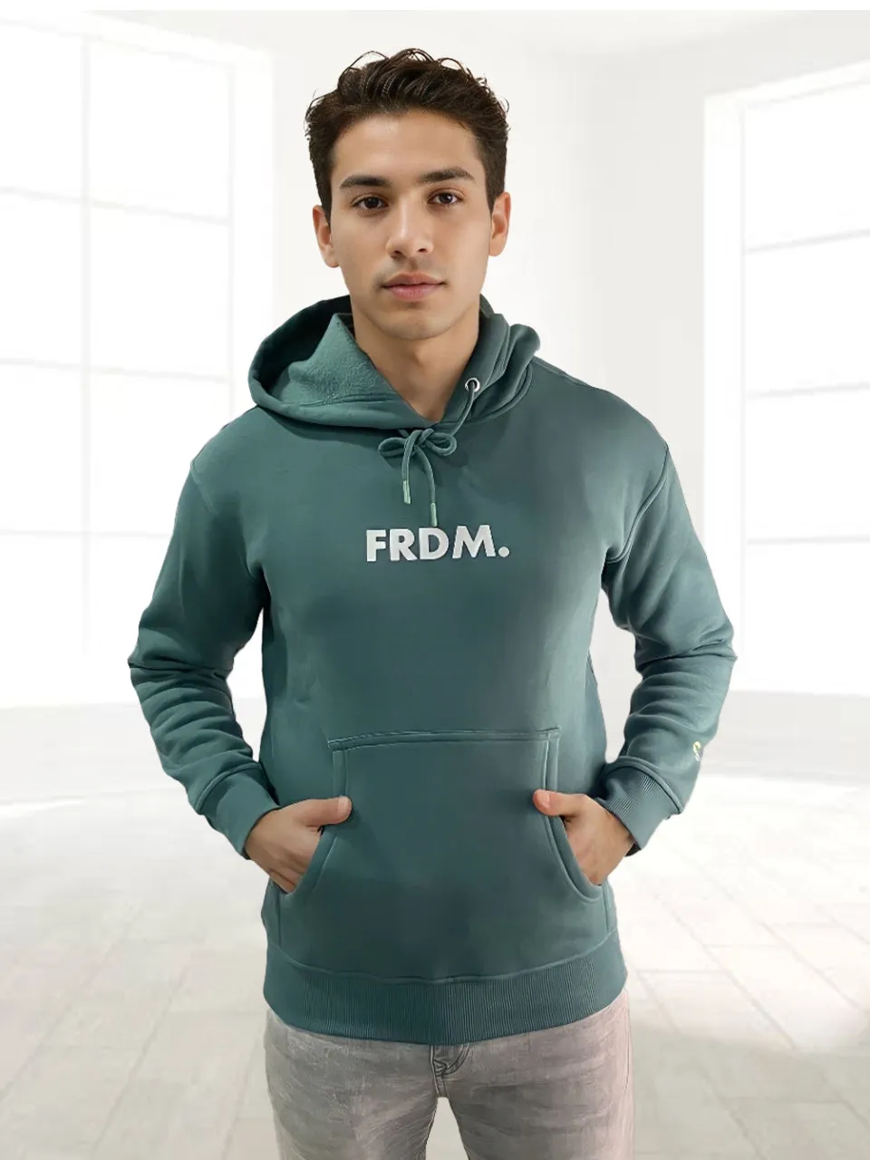 FRDM. Fern Green Hoodie