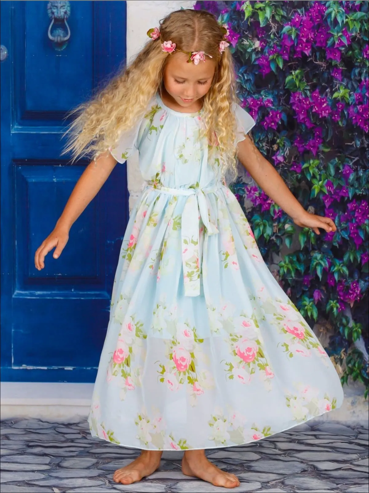 Girls Must Have Flowers Maxi Dress