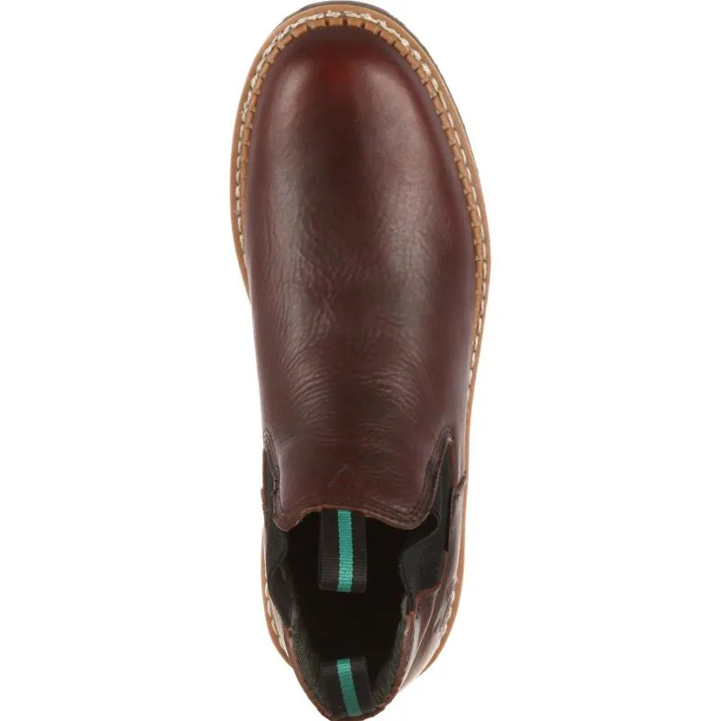 GR500 Georgia Men's Waterproof 4" Romeo Soft Toe Brown