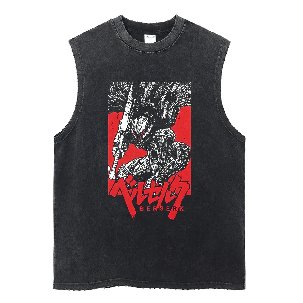 Guts V2 Vintage Tank Top | Otakumise