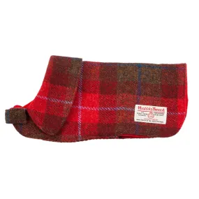 Harris Tweed Dog Coat Ha222-A1 Red Check