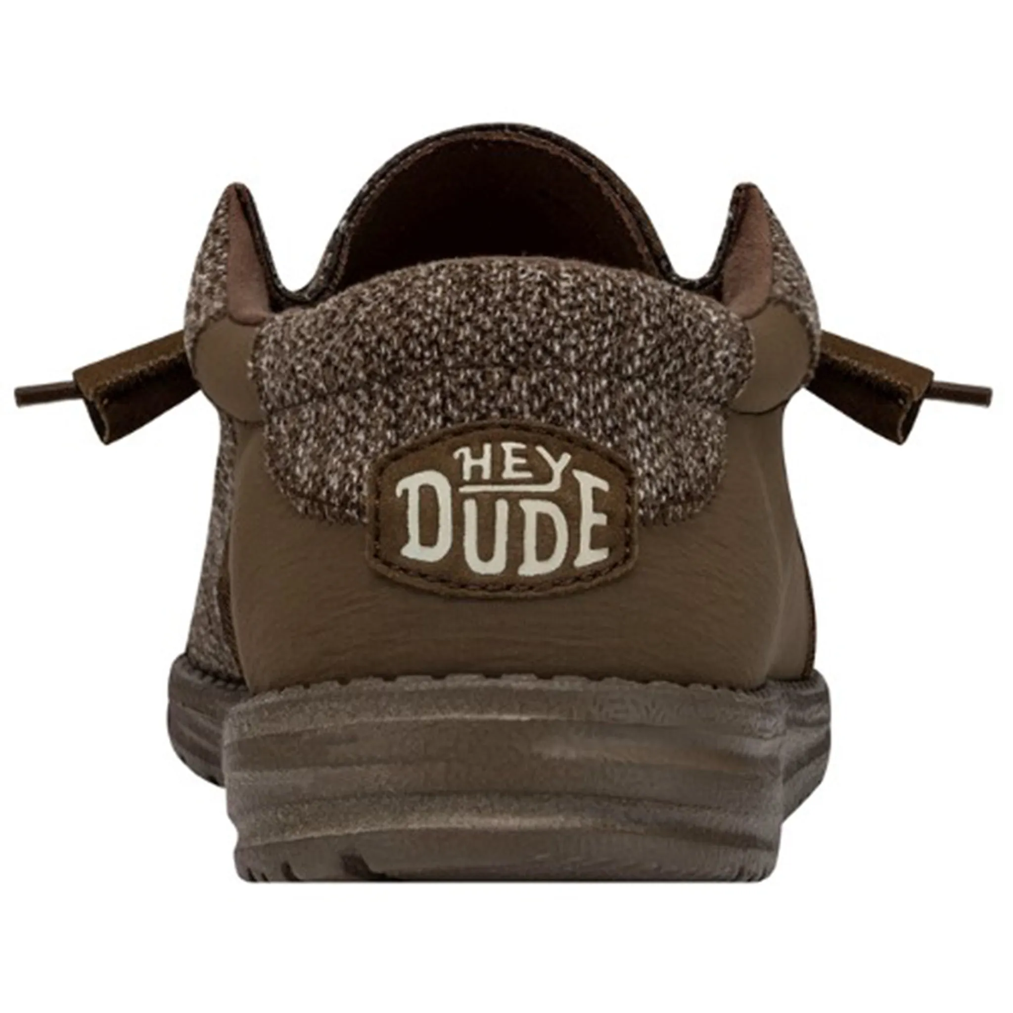 Hey Dude Wally Stitch Fleck Woven Brown