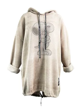 Hoodie Snoopy sand